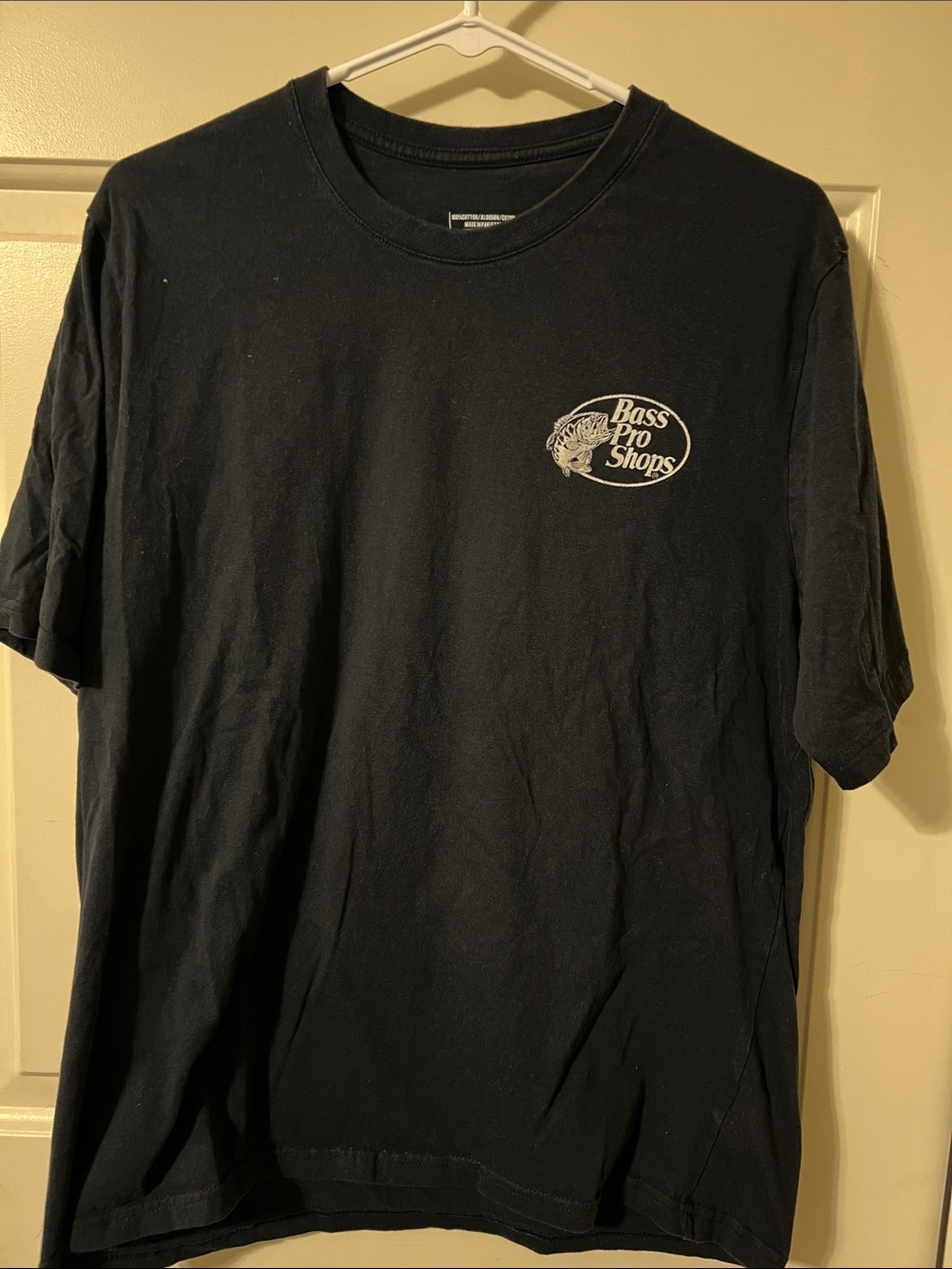 Bass Pro Shops Black Short-Sleeve Logo Tee
